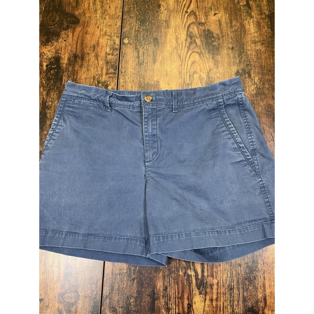 Women's Bananaโ Republic Size 6 Chino Shorts Navy Blue 4" Inseam